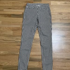 Black & White Patterned Pants